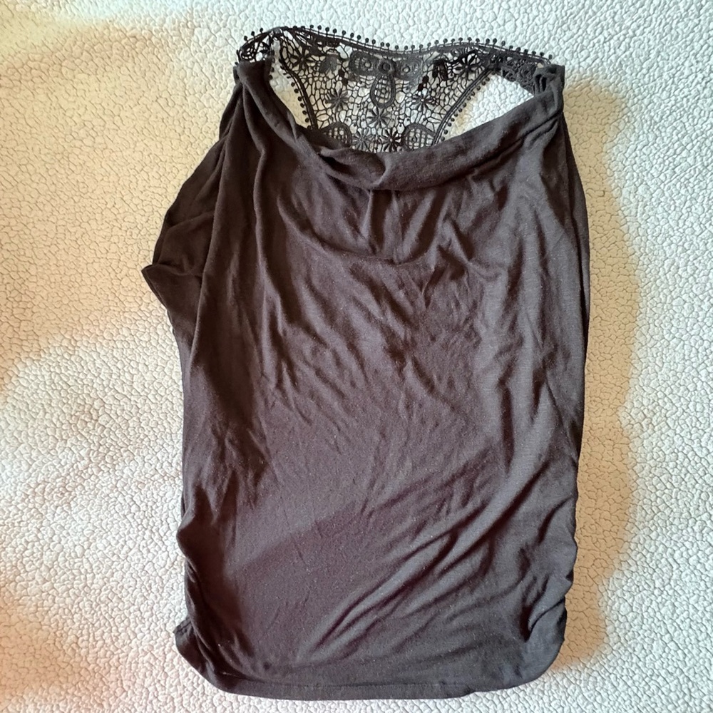 No Boundaries Lace Back Tank Top
